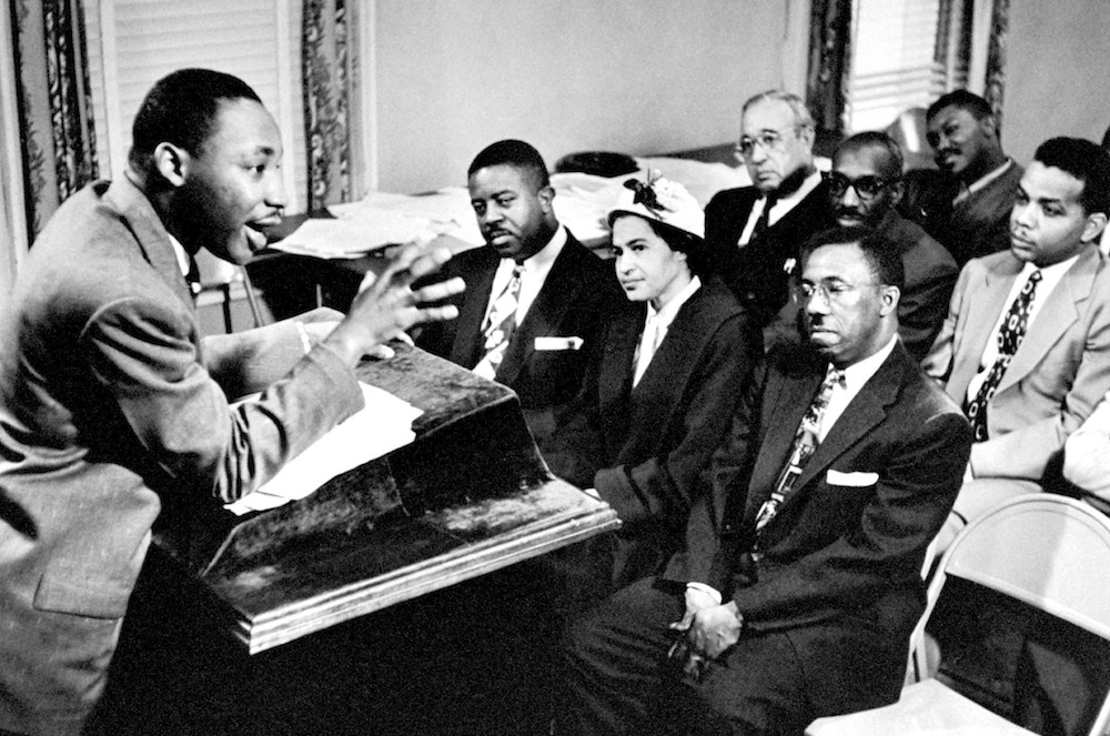 what did rosa parks say to martin luther king jr